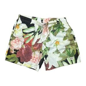 Bather Bouquet Flowers Floral Mesh Lined 5.5" Swim Trunks Shorts Mens Medium